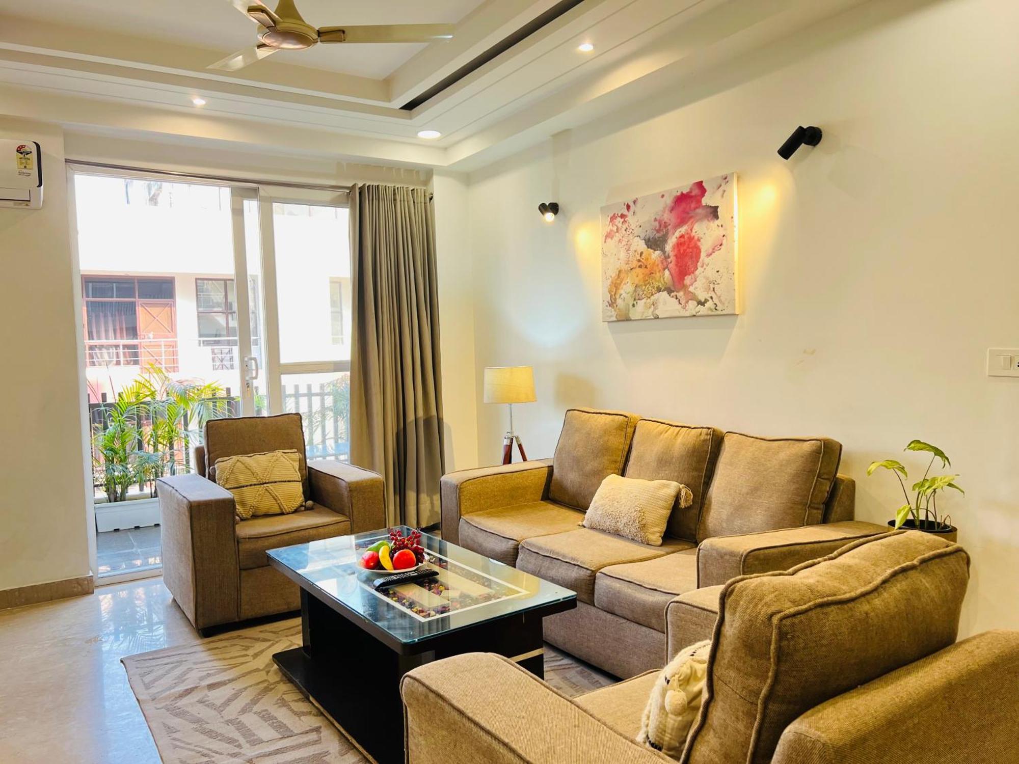 Bedchambers Serviced Apartments, Ardee City Gurgáon Exteriér fotografie
