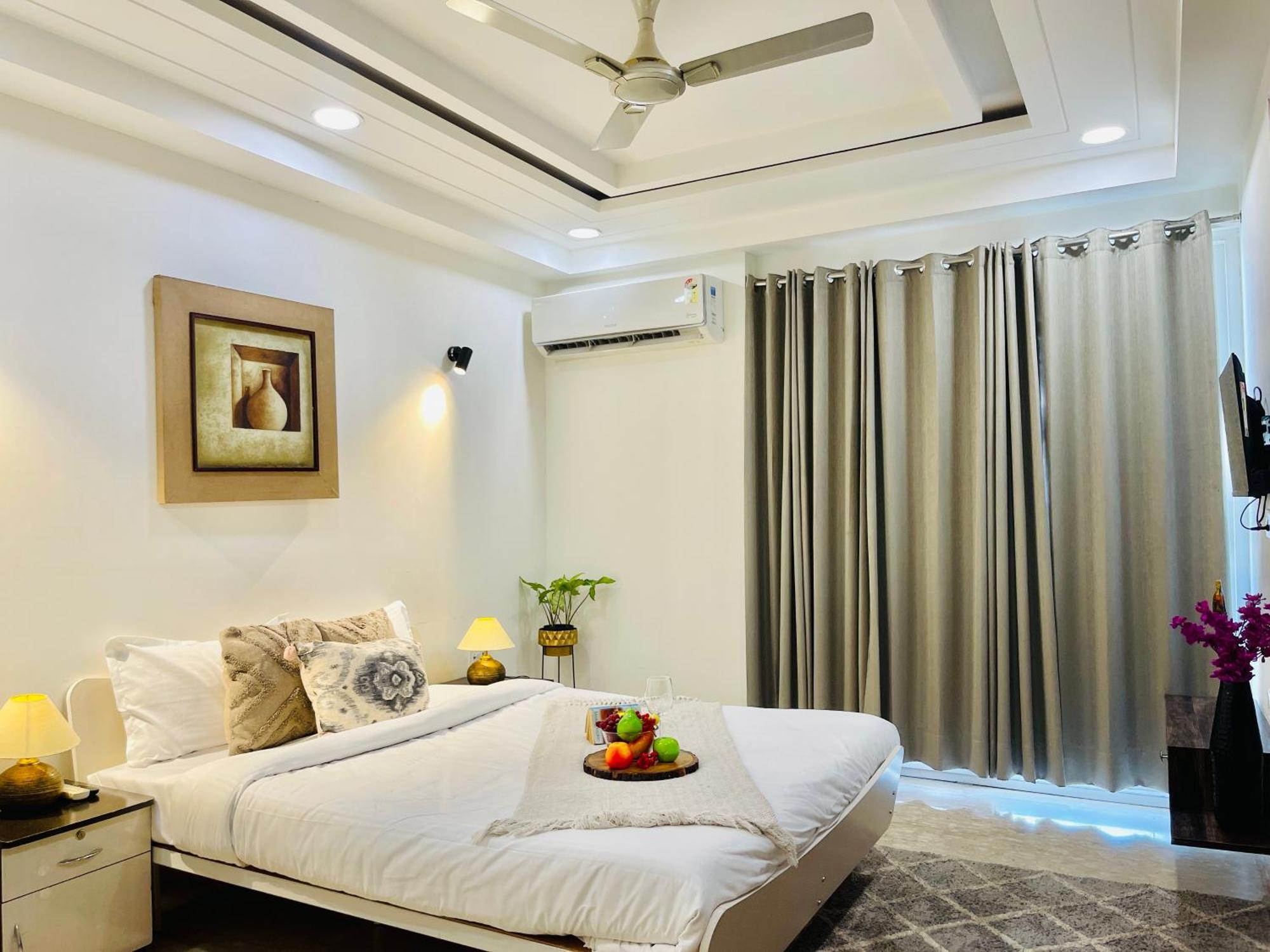 Bedchambers Serviced Apartments, Ardee City Gurgáon Exteriér fotografie