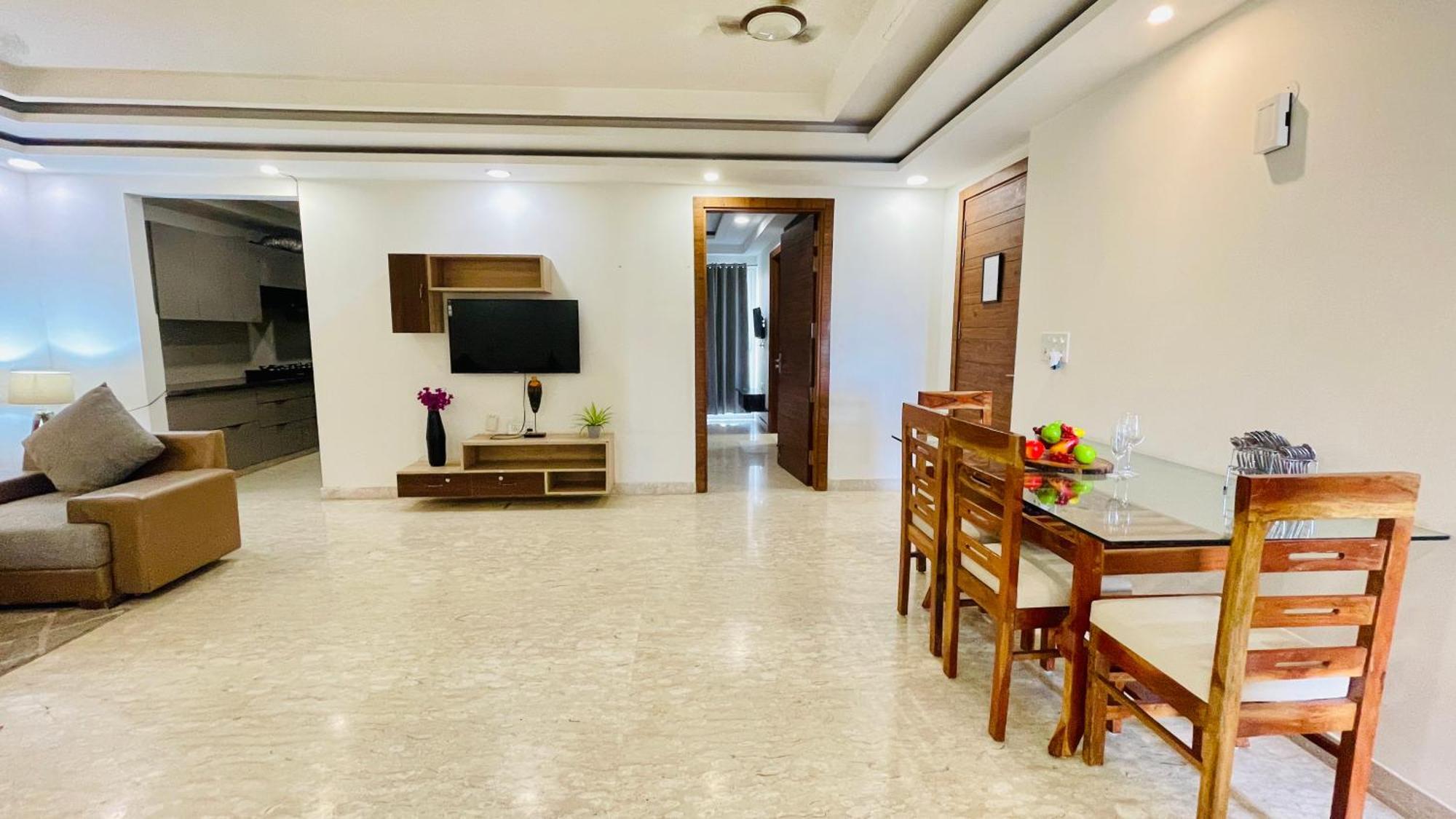 Bedchambers Serviced Apartments, Ardee City Gurgáon Exteriér fotografie