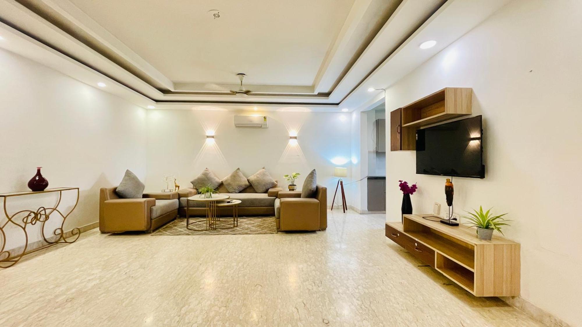 Bedchambers Serviced Apartments, Ardee City Gurgáon Exteriér fotografie