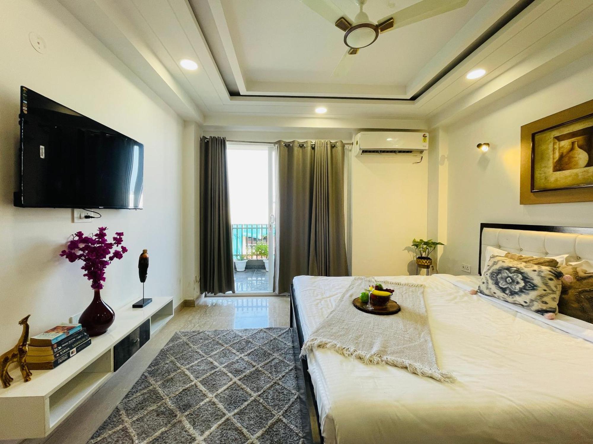 Bedchambers Serviced Apartments, Ardee City Gurgáon Exteriér fotografie