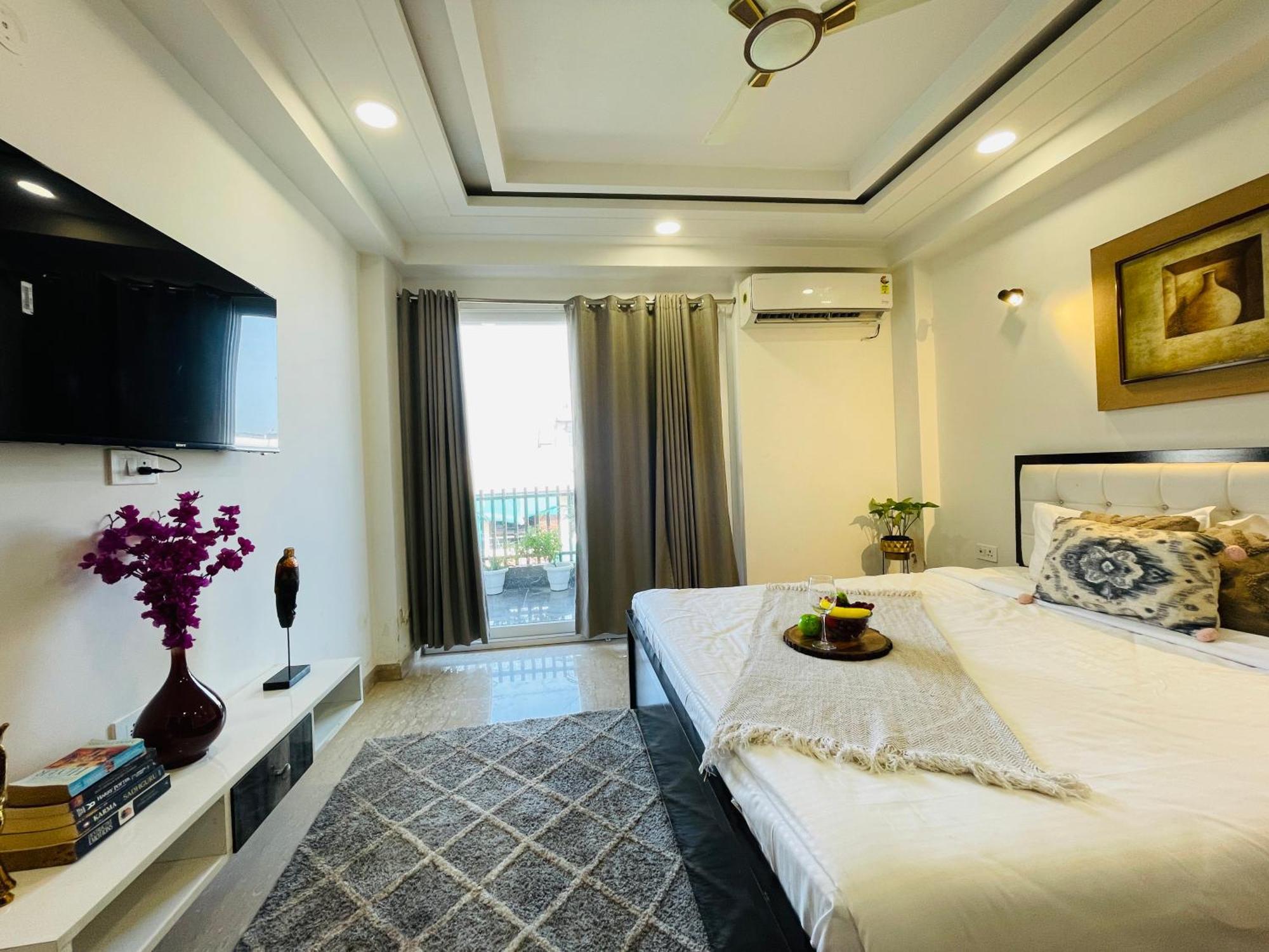 Bedchambers Serviced Apartments, Ardee City Gurgáon Exteriér fotografie