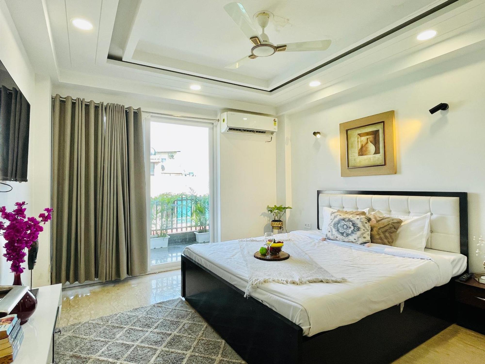 Bedchambers Serviced Apartments, Ardee City Gurgáon Exteriér fotografie